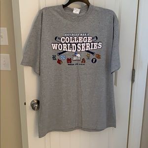2007 College World Series XXL collectors t-shirt